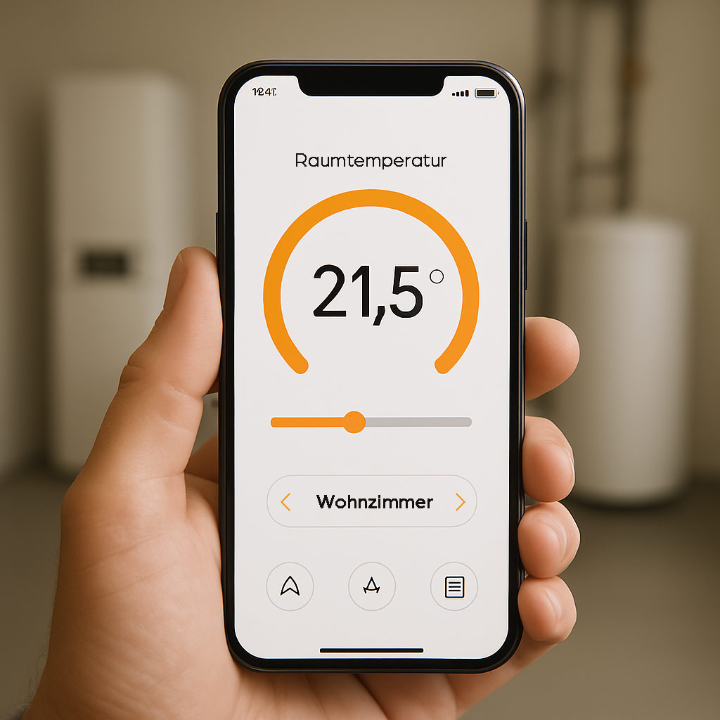 Smarthome Heizungssteuerung per App